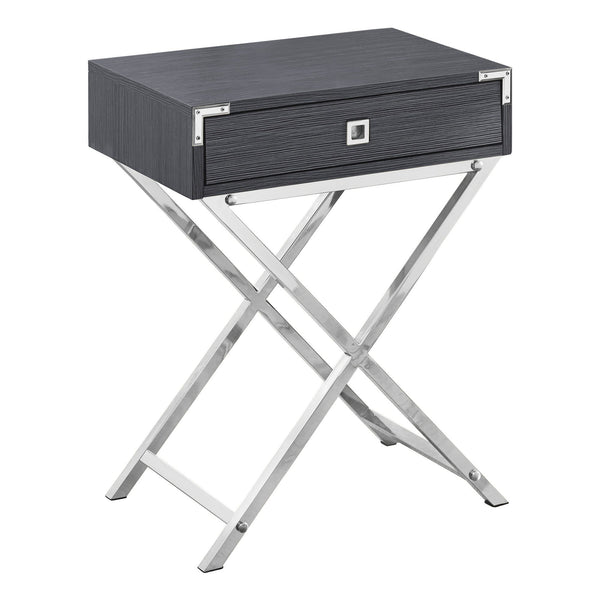 Tables Cheap Accent Tables - 12" x 18'.25" x 24" Grey, Metal, Particle Board - Accent Table HomeRoots