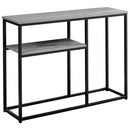 Tables Cheap Accent Tables - 12" x 42" x 32" Black Metal- Accent Table HomeRoots