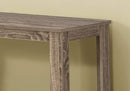 Tables Cheap Accent Tables - 18" x 44" x 28" Dark Taupe, Particle Board, Laminate - Accent Table HomeRoots