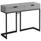 Tables Cheap Accent Tables - 32" Grey MDF and Black Metal Accent Table HomeRoots