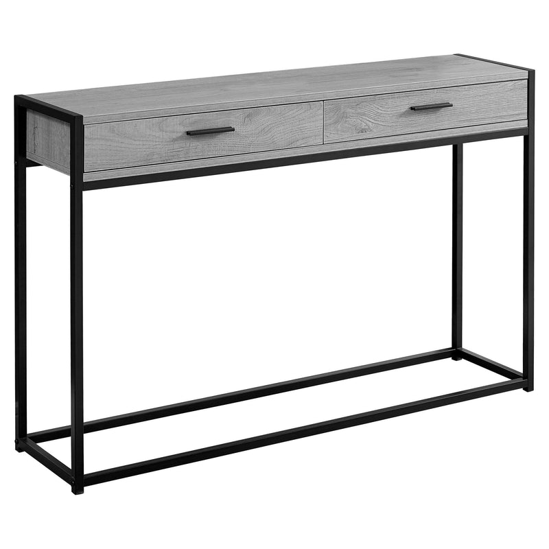 Tables Cheap Accent Tables - 32" MDF and Black Metal Accent Table HomeRoots