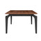 Tables Cheap Coffee Tables - 51.97" X 27.96" X 17.72" Coffee Table in American Walnut with Black Legs HomeRoots