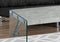 Tables Coffee Table Sets - 22" x 44" x 16" Grey Cement, Tempered Glass - Coffee Table HomeRoots