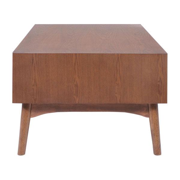 Tables Coffee Tables - 47" X 23.6" X 15.9" Walnut Wood District Coffee Table HomeRoots