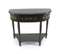 Tables Console Table with Storage - 15" x 36" x 32" Brown, 1 Drawer, Vintage, Half-Moon - Console Table HomeRoots