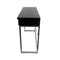 Tables Console Table with Storage - 16" x 45" x 32" Charcoal, 3 Drawer - Console Table HomeRoots