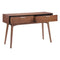 Tables Console Tables - 47" X 15.7" X 29.7" Walnut District Console Table HomeRoots