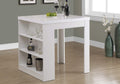 Tables Dining Room Table Sets - 30" White Particle Board, Hollow Core, and MDF Counter Height Dining Table HomeRoots
