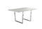 Tables Dining Room Table Sets - 35'.5" x 59" x 30'.25" Grey, Particle Board, Metal - Dining Table HomeRoots