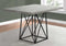 Tables Dining Room Table Sets - 36" x 48" 31" Grey/Black, Reclaimed Wood, Particle Board and Metal - Dining Table HomeRoots