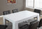 Tables Dining Room Tables - 35'.5" x 59" x 30" White, Particle Board, Hollow Core and MDF - Dining Table HomeRoots