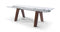 Tables Dining Room Tables - Extendable Dining Table 1/2" Tempered Clear Glass Top, HomeRoots