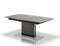 Tables Dining Table Set - 30" Black Crocodile MDF, Hardwood, and Metal Dining Table HomeRoots