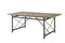 Tables Dining Table Set - 76" X 36" X 30" Gray Oak And Sandy Gray Dining Table HomeRoots