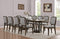 Tables Dining Table Set - 78-114" X 44" X 30" Tobacco Aspen Dining Table HomeRoots