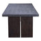 Tables Dining Table Set - 94.5" X 39.4" X 29.5" Cement And Natural Poly Dining Table HomeRoots