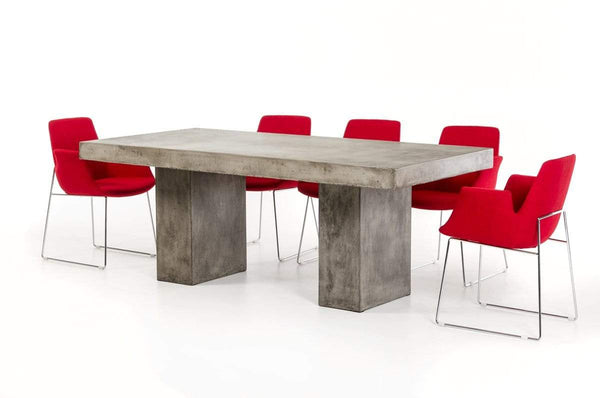 Tables Dining Tables - 30" Concrete Dining Table HomeRoots