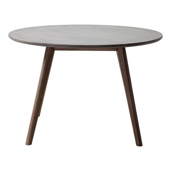 Tables Dining Tables - 45.3" X 45.3" X 29.5" Cement And Natural Dining Table HomeRoots