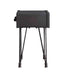 Tables End Tables - 13.8" x 18.5" x 23.2" Charcoal, 1 Drawer, Wooden - End Table HomeRoots