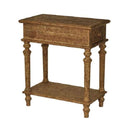 Tables End Tables - 14" x 24" x 30" Brown, 1 Drawer, Pastoral Loft Designed, Wooden - End Table HomeRoots