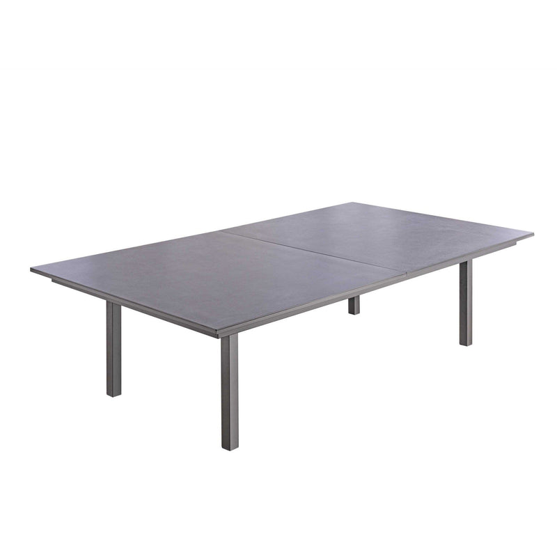 Tables Gaming Table - 108" X 60" X 30" Dark Gray Ceramic/Glass Game Table HomeRoots