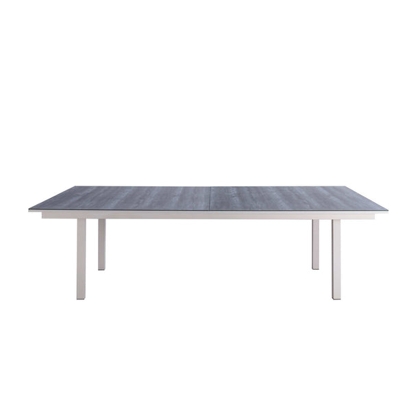 Tables Gaming Table - 108" X 60" X 30" Light gray Ceramic/Glass Game Table HomeRoots