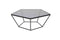 Tables Glass Coffee Table - 12" Metal and Glass Coffee Table HomeRoots