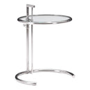 Tables Glass Table - 19" X 19" X 20.5" Clear Glass Table HomeRoots