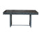 Tables Kitchen and Dining Room Tables - 36" X 64" X 30" Metal Base Mango Wood Small Dining Table HomeRoots