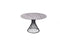 Tables Kitchen and Dining Room Tables - 47" X 47" X 30" White Glass/Ceramic Dining Table HomeRoots