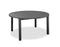 Tables Kitchen and Dining Room Tables - 57"-75" X 57" X 30" Gray Aluminum Dining Table HomeRoots