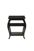 Tables Living Room End Tables - 20" X 18" X 23" Black Solid Wood Leg End Table HomeRoots