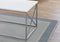 Tables Living Room Table Set - White Silver Metal Table Set - 3Pcs Set HomeRoots
