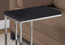 Tables Metal Accent Table - 18'.25" x 10'.25" x 25'.25" Cappuccino, Particle Board, Metal - Accent Table HomeRoots