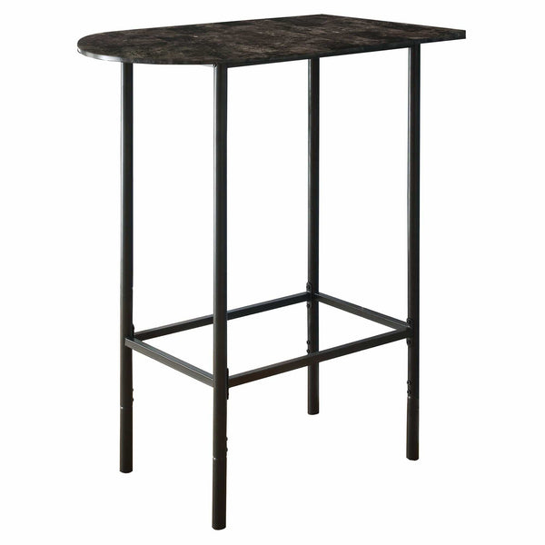 Tables Metal Accent Table - 23'.75" x 35'.5" x 41" Grey, Mdf, Metal - Accent Table HomeRoots