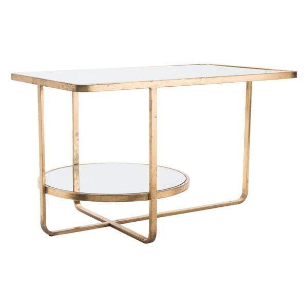 Tables Modern Coffee Table - 40.2" X 40.2" 13.2" Clear Coffee Table HomeRoots