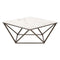 Tables Modern Coffee Table - 47.2" X 23.6" X 17.7" White Coffee Table HomeRoots