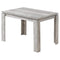 Tables Modern Dining Table - 48" X 32" X 30'.5 " Grey Reclaimed Wood-Look Dining Table HomeRoots