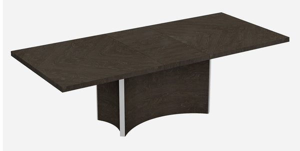 Tables Modern Dining Table - 98.5" X 4.35" X 30" Gray Dining Table HomeRoots