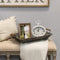 Tables Modern Table Clock - 7.75" X 3" X 9.25" White Stunning Timepiece Table Clock HomeRoots