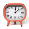 Tables Modern Table Clock - Retro Coral Metal Table Clock HomeRoots