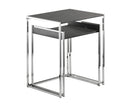Tables Nest of Tables - 18.75" X 18.75" X 23" Grey Nesting Tables HomeRoots