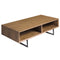 Tables Rustic Coffee Table - 47.25" X 23.63" X 13.78" American Walnut Veneer Over MDF Coffee Table HomeRoots