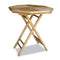 Tables Rustic End Tables - 28" X 26" X 30" Natural Bamboo Octagonal Folding End Table HomeRoots