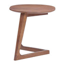 Tables Side Tables - 13.8" X 13.8" X 18.5" Natural Teak Side Table HomeRoots