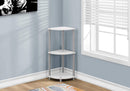 Tables Small Accent Table - 11'.5" x 11'.5" 30" Black/White, Particle Board and Laminate - Accent Table HomeRoots
