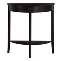 Tables Small Accent Table - 12" x 30'.75" x 32" Cherry, Solid Wood, Mdf - Accent Table HomeRoots