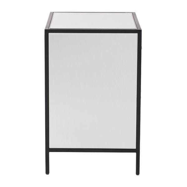 Tables Small End Tables - 20.3" X 16.5" X 26" Mirror And Metal End Table HomeRoots