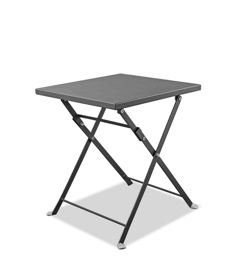 Tables Sofa Side Table - 16" X 16" X 18" Powder Aluminum Side Table HomeRoots
