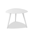 Tables Sofa Side Table - 27" X 24" X 16" Powder Aluminum Side Table HomeRoots